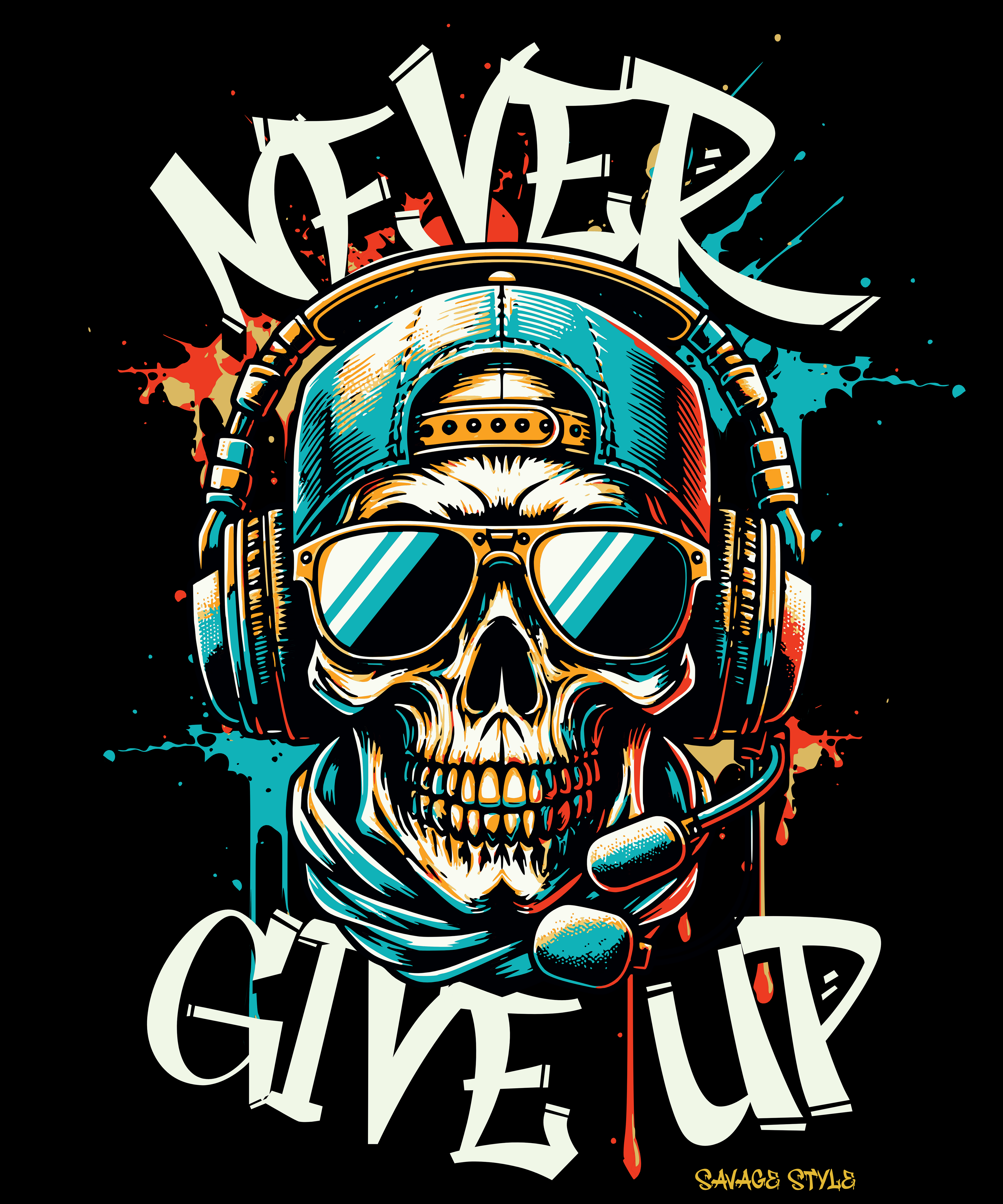 Never Give Up - Savage Style