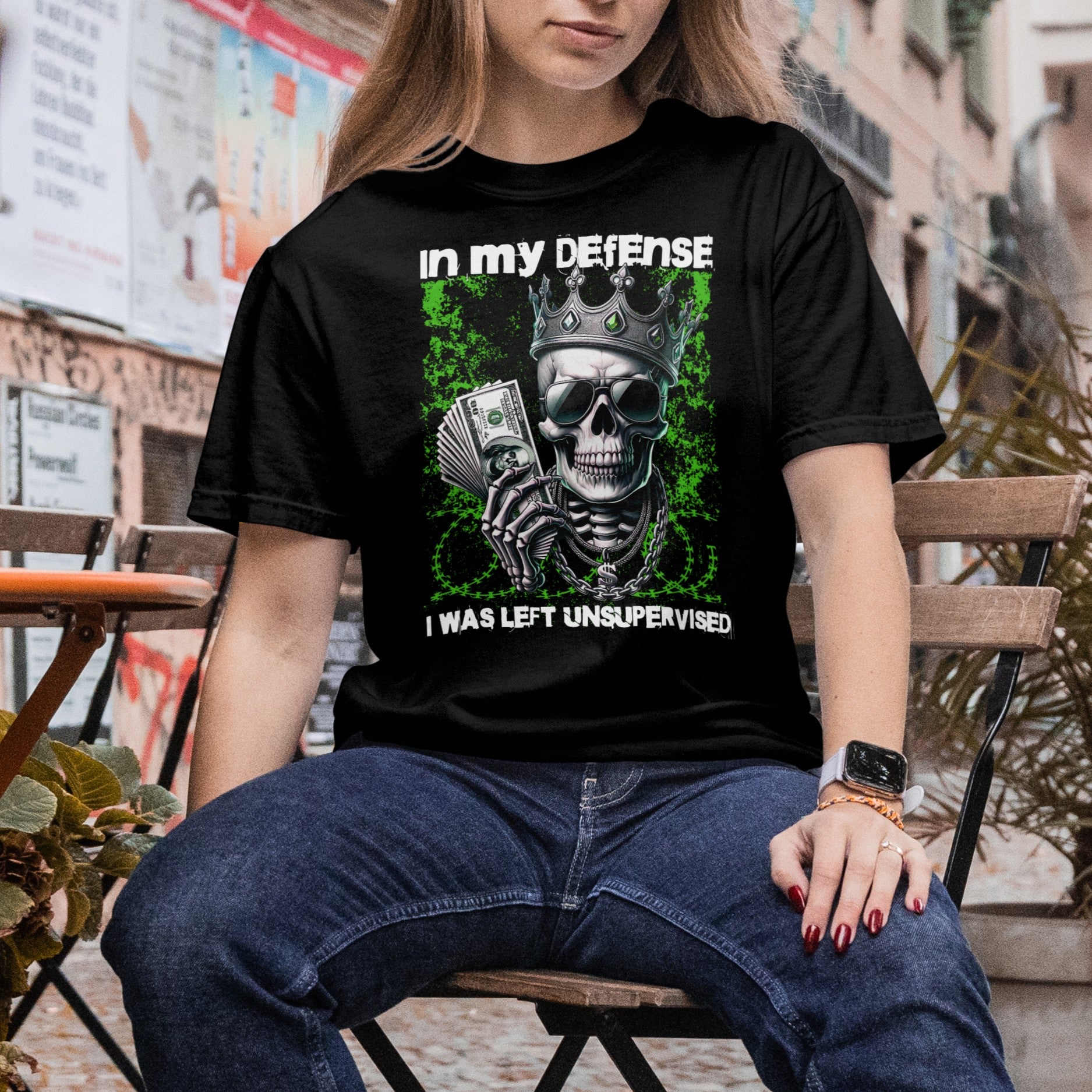 In My Defense - Savage Style Adult Softstyle 4.5 oz. T-Shirt