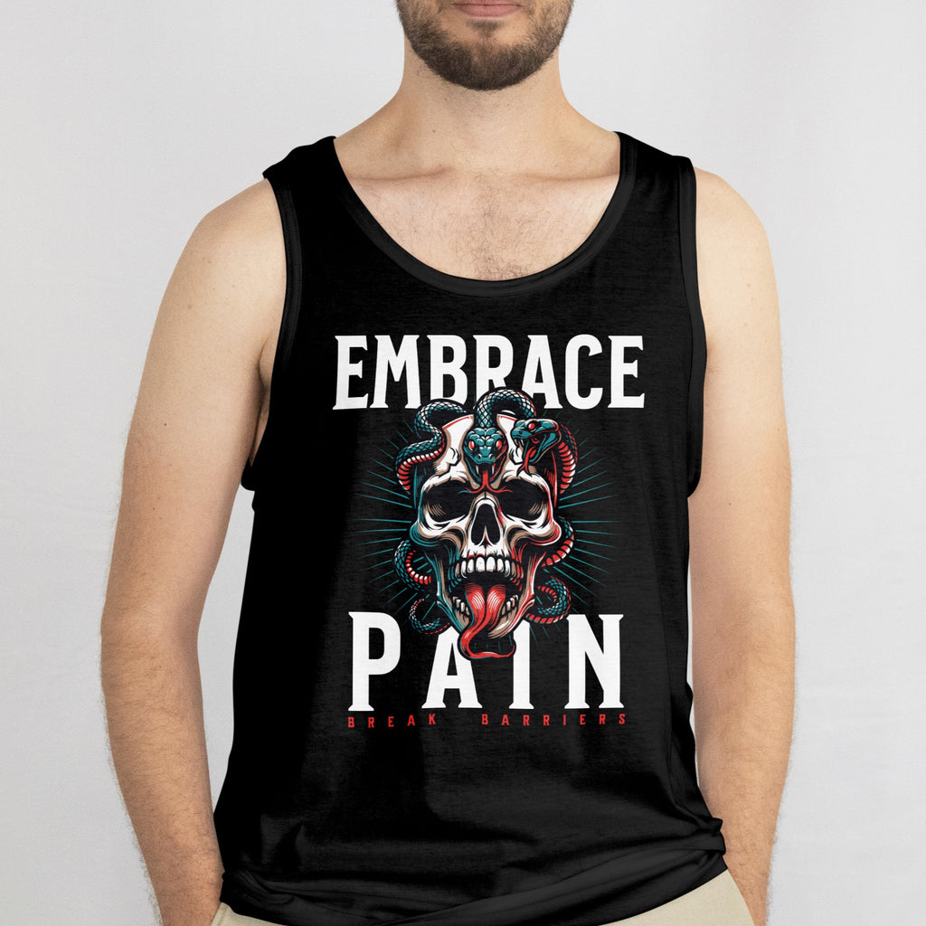 Embrace Pain - Savage Style Unisex Tank Top 5.3 oz.