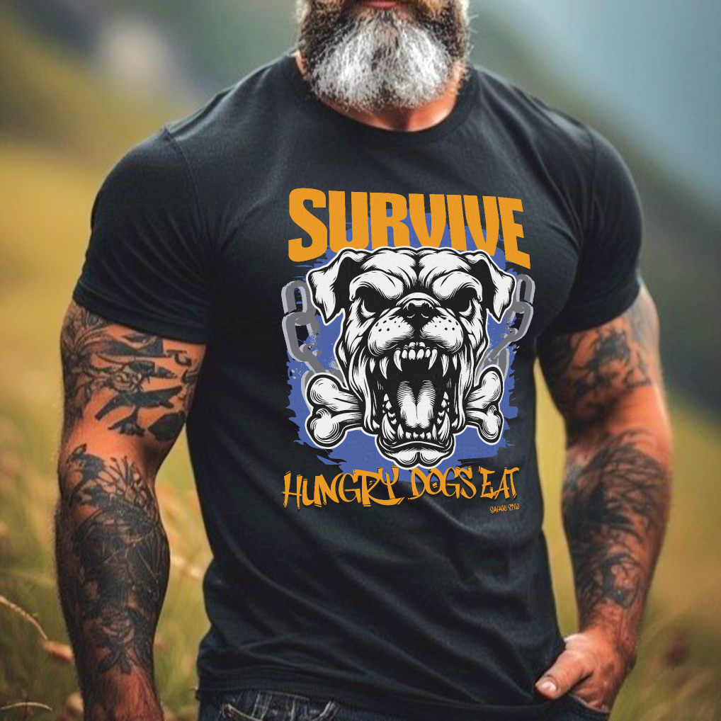 Hungry Dogs - Savage Style Softstyle T-Shirt 4.5 oz.
