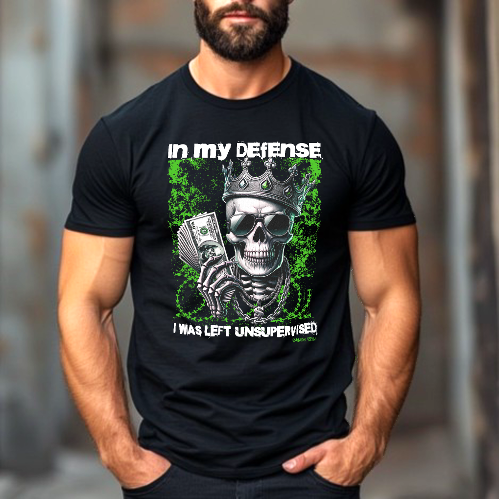 In My Defense - Savage Style Adult Softstyle 4.5 oz. T-Shirt