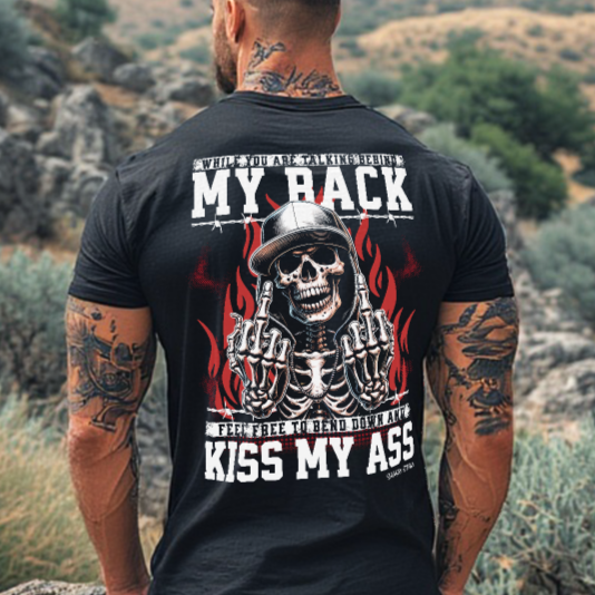 Kiss My A$$ - Savage Style Heavyweight T-Shirt 6.1 oz.