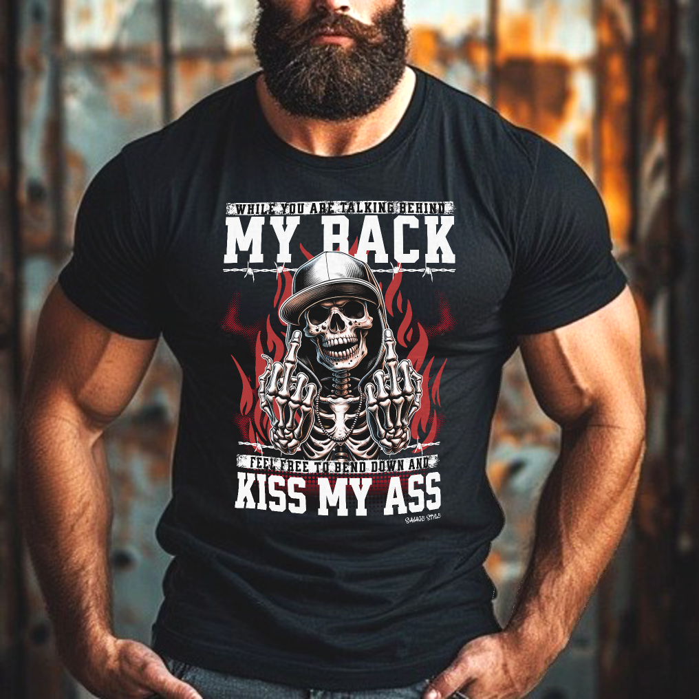 Kiss My A$$ - Savage Style Adult Softstyle 4.5 oz. T-Shirt 4.5 oz
