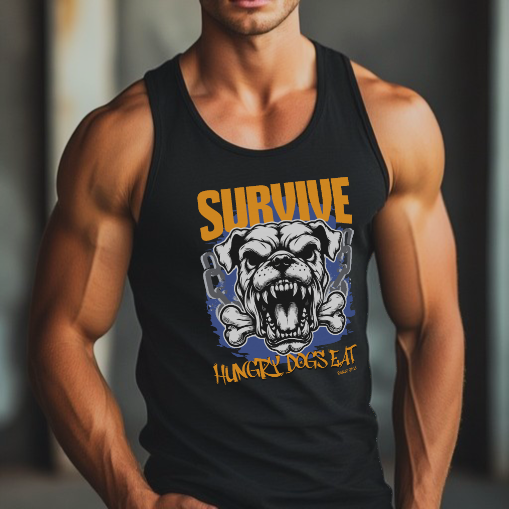 Hungry Dogs - Savage Style Unisex Tank Top 5.3 oz.