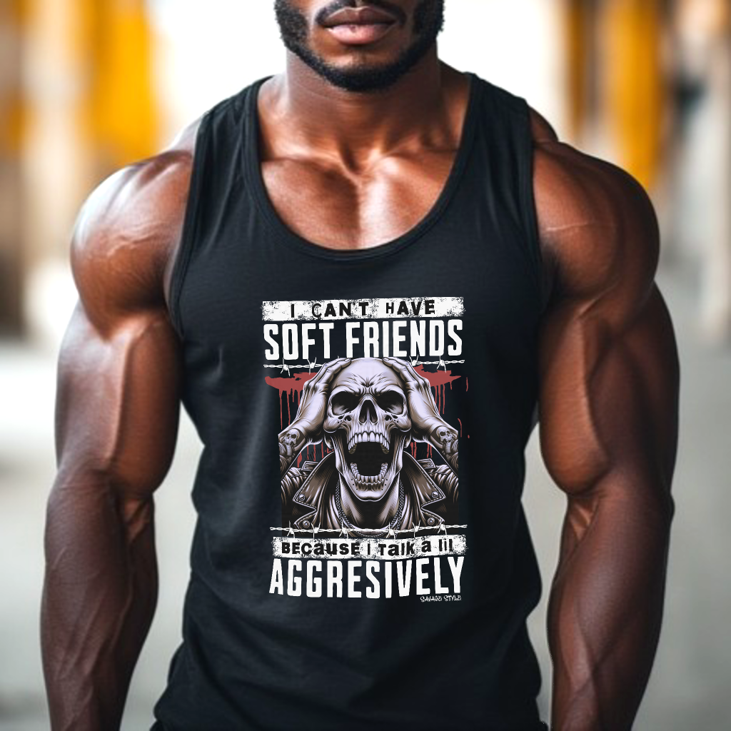 Soft Friends - Savage Style Unisex Tank Top 5.3 oz.