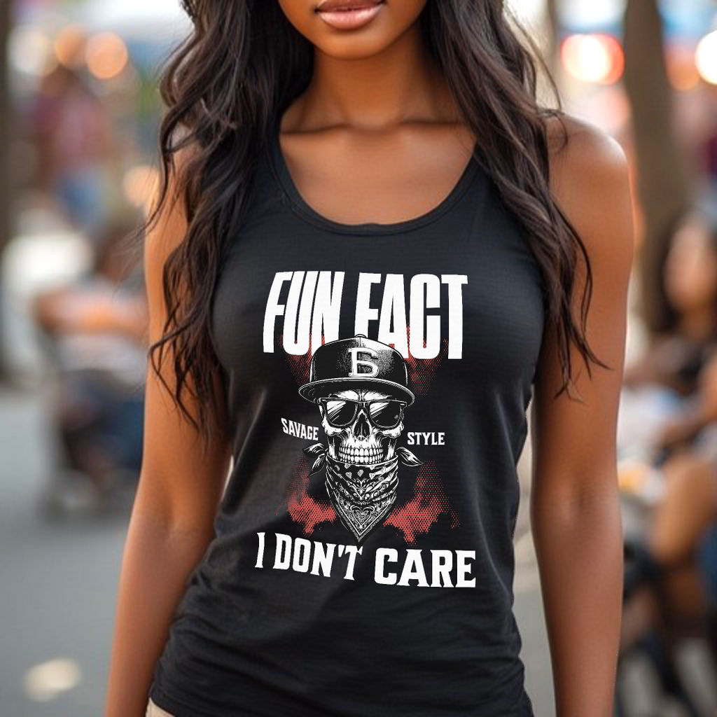 Fun Fact - Savage Style Unisex Tank Top 5.3 oz.