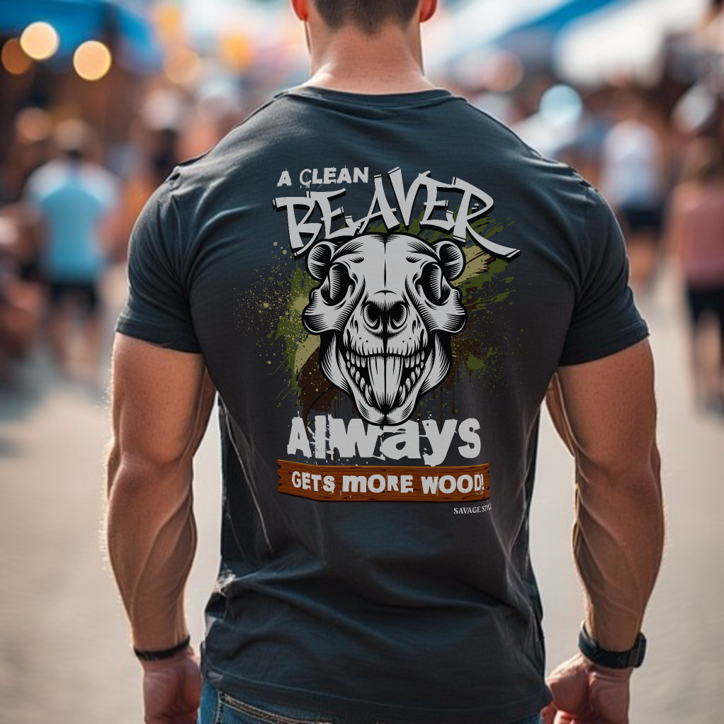 Clean Beaver - Savage Style Heavyweight T-Shirt 6.1 oz.