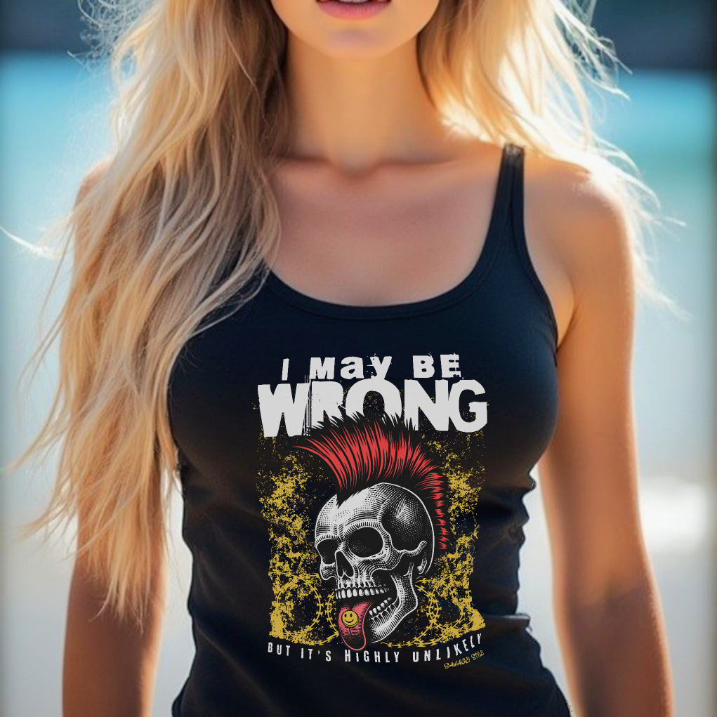 Highly Unlikely - Savage Style Unisex Tank Top 5.3 oz.