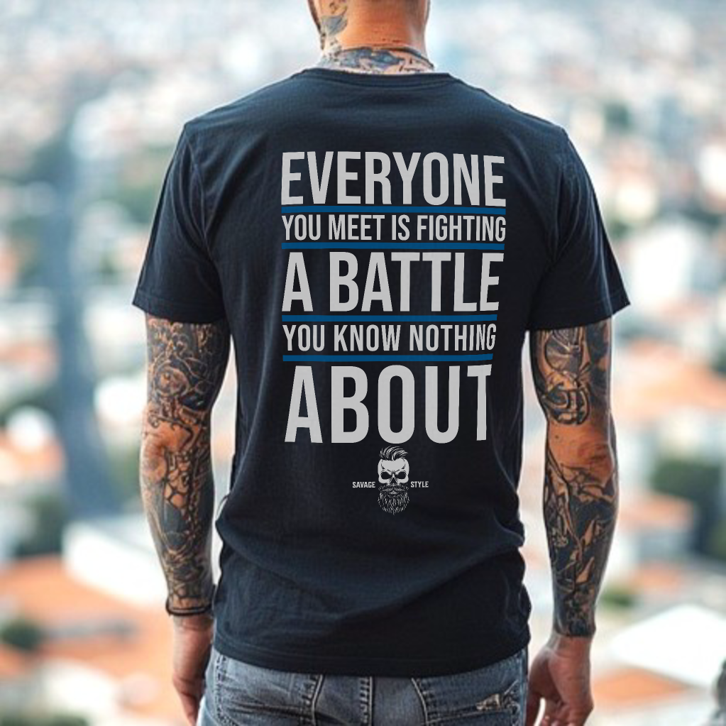 Everyone You Meet - Savage Style  Heavyweight T-Shirt 6.1 oz.