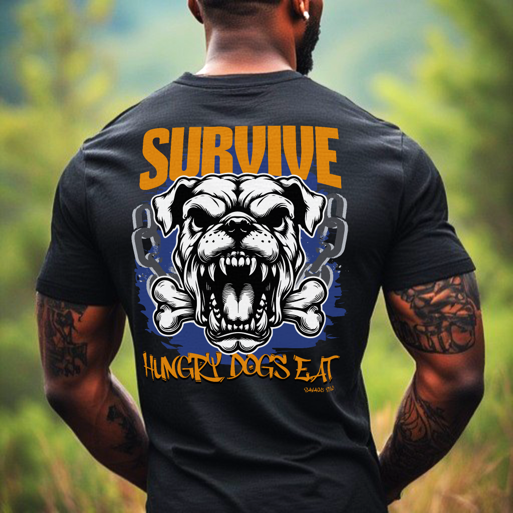 Hungry Dogs  - Savage Style Heavyweight T-Shirt 6.1 oz.