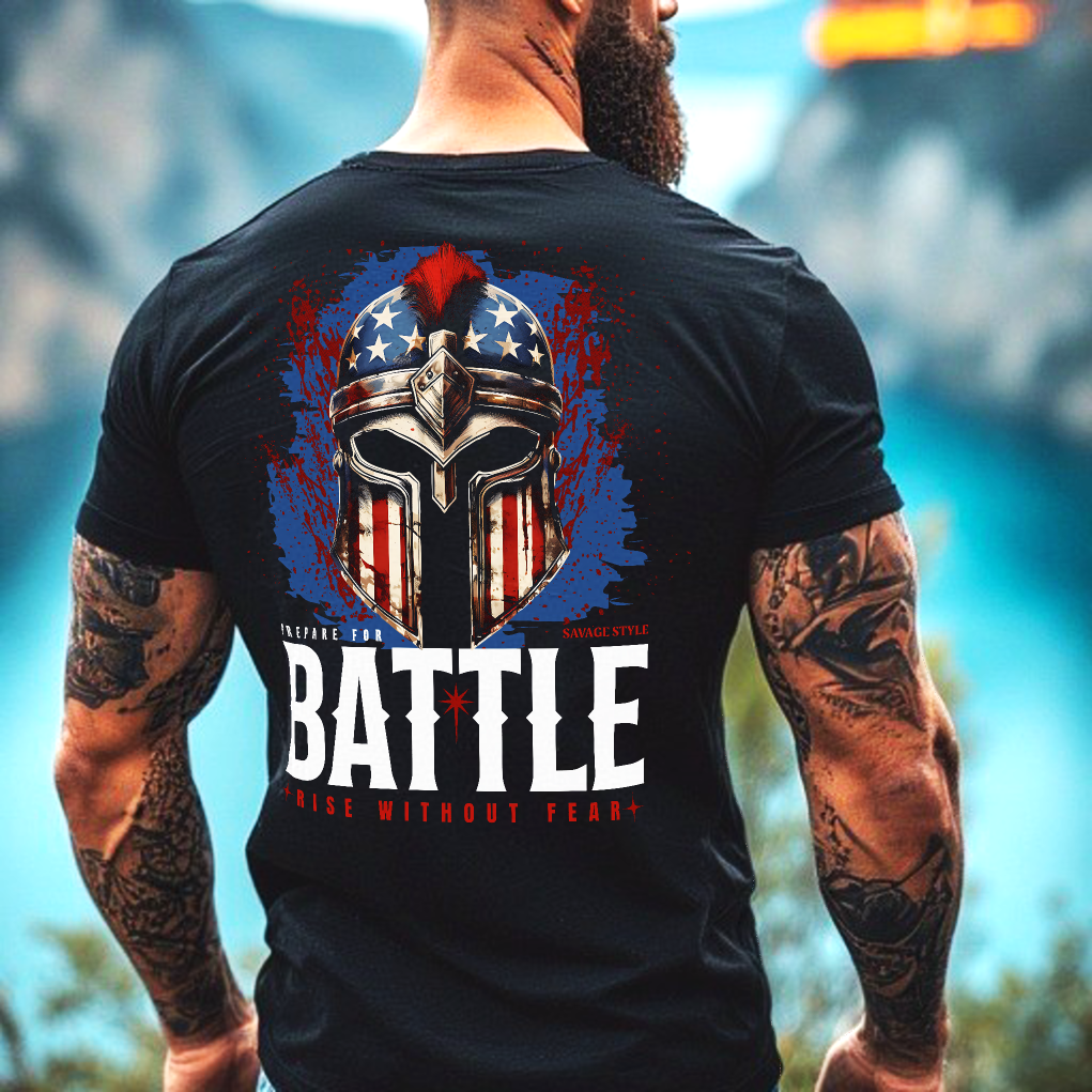 Prepare For Battle - Savage Style  Heavyweight T-Shirt 6.1 oz.