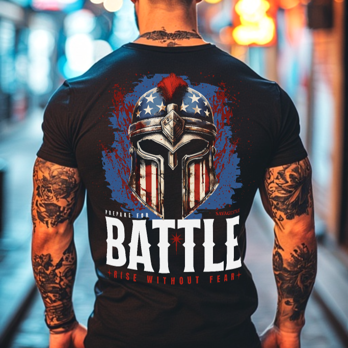 Prepare For Battle - Savage Style  Heavyweight T-Shirt 6.1 oz.