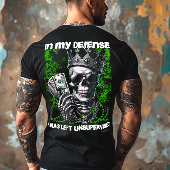 In My Defense - Savage Style Heavyweight T-Shirt 6.1 oz.