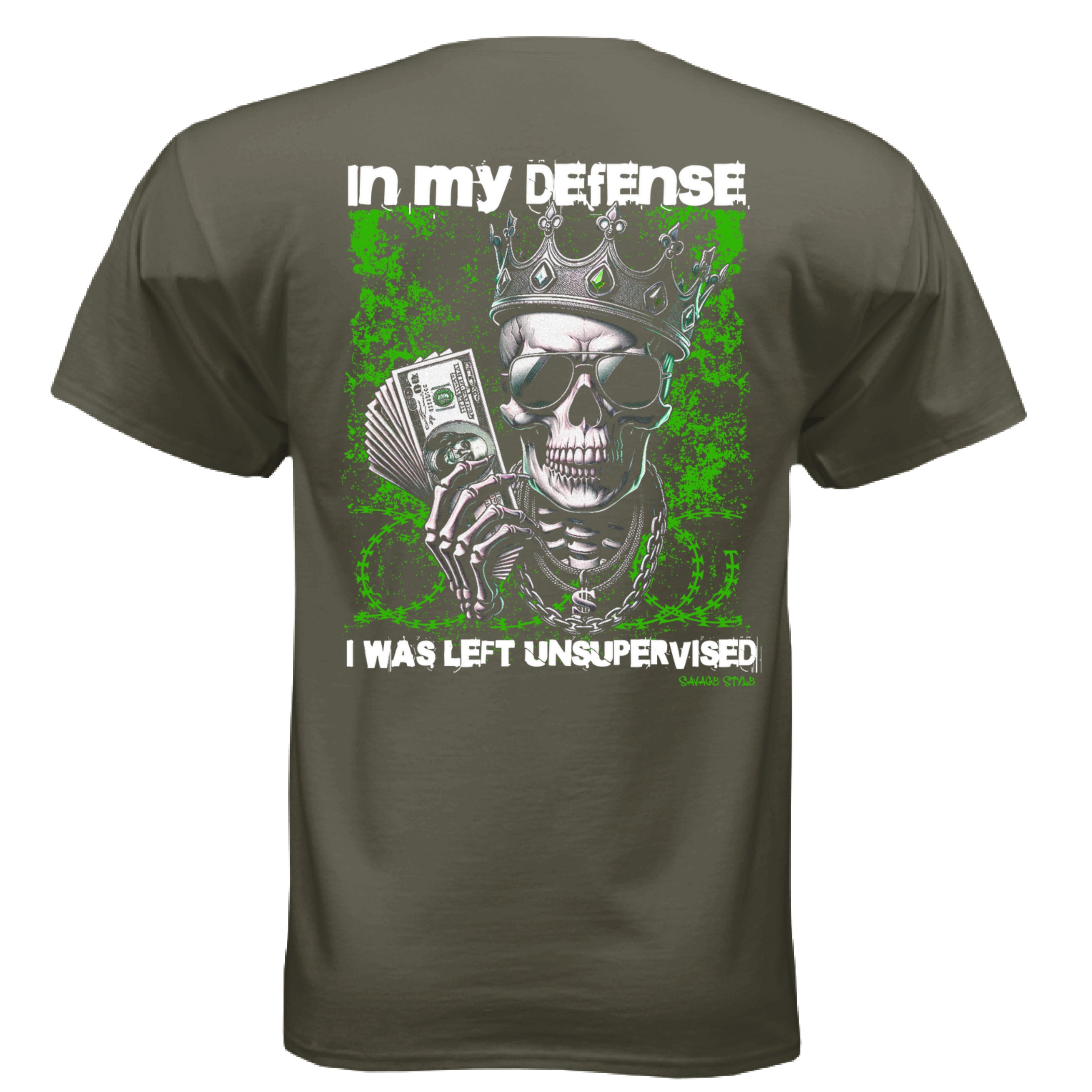 FATIGUE GREEN - BACK