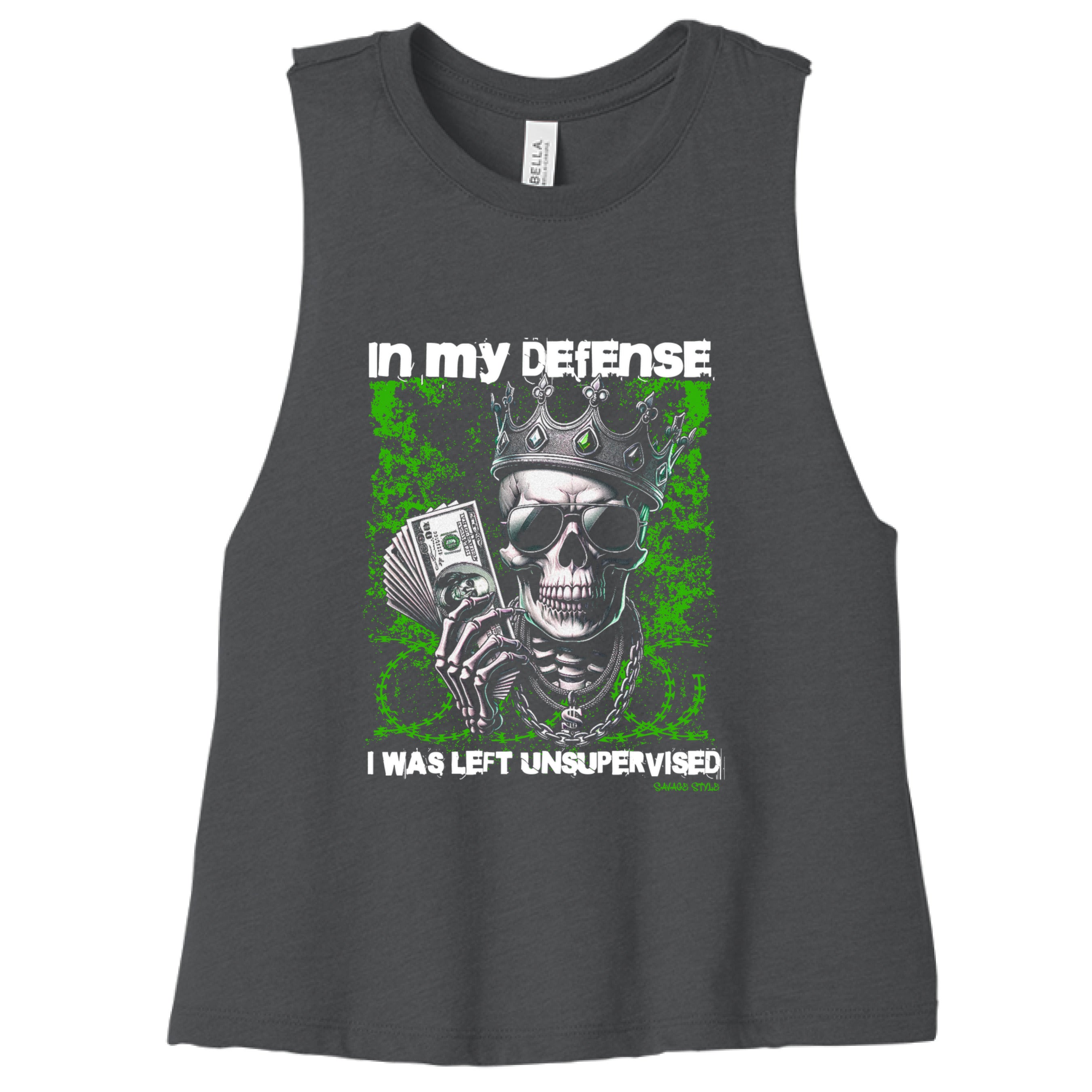 DARK GRY HEATHER - FRONT