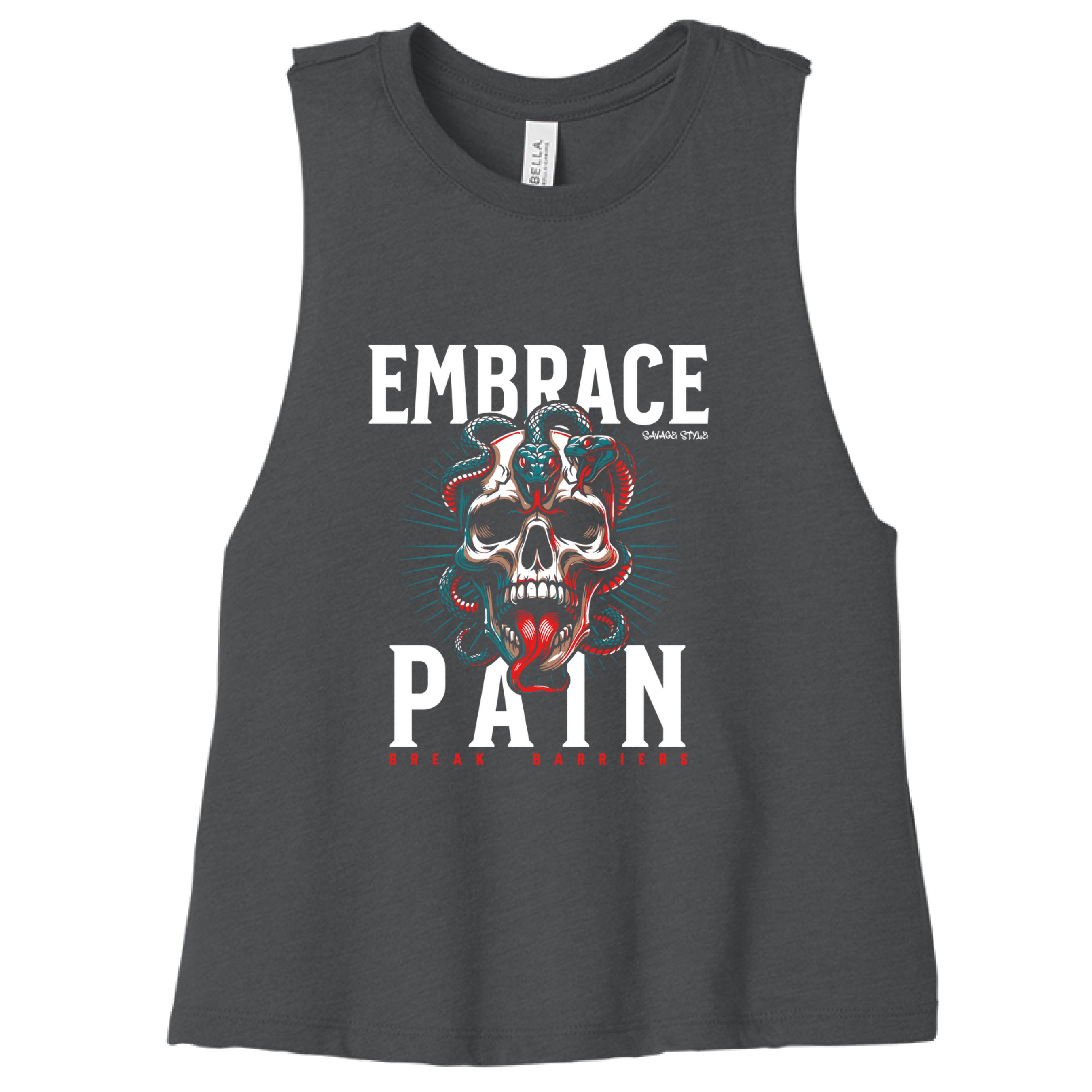 DARK GRY HEATHER - FRONT