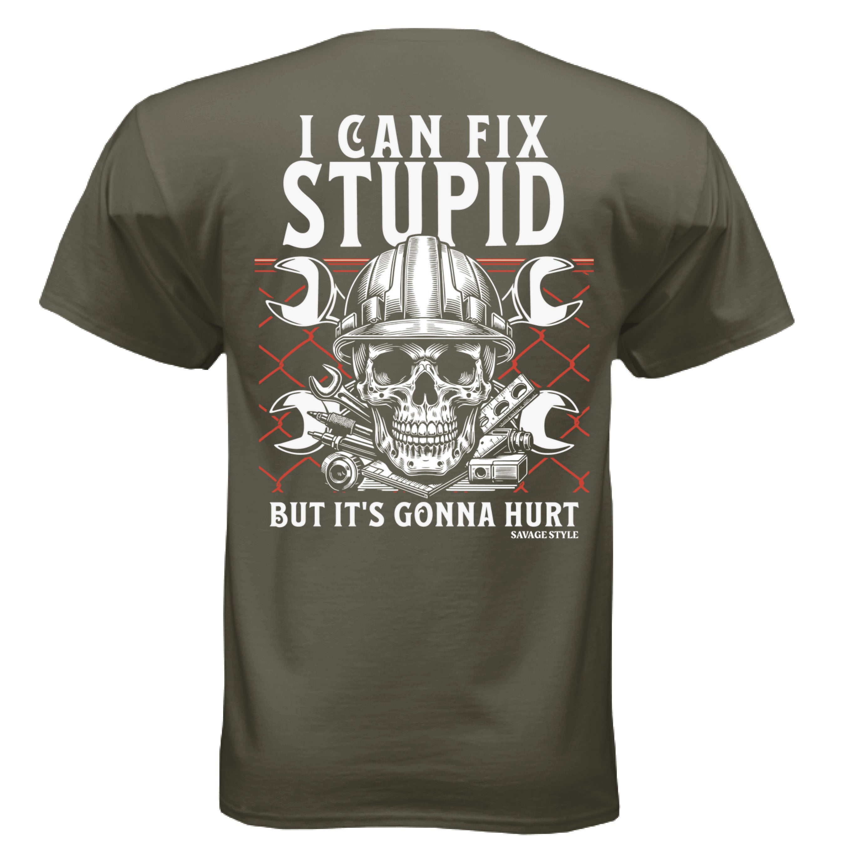 FATIGUE GREEN - BACK