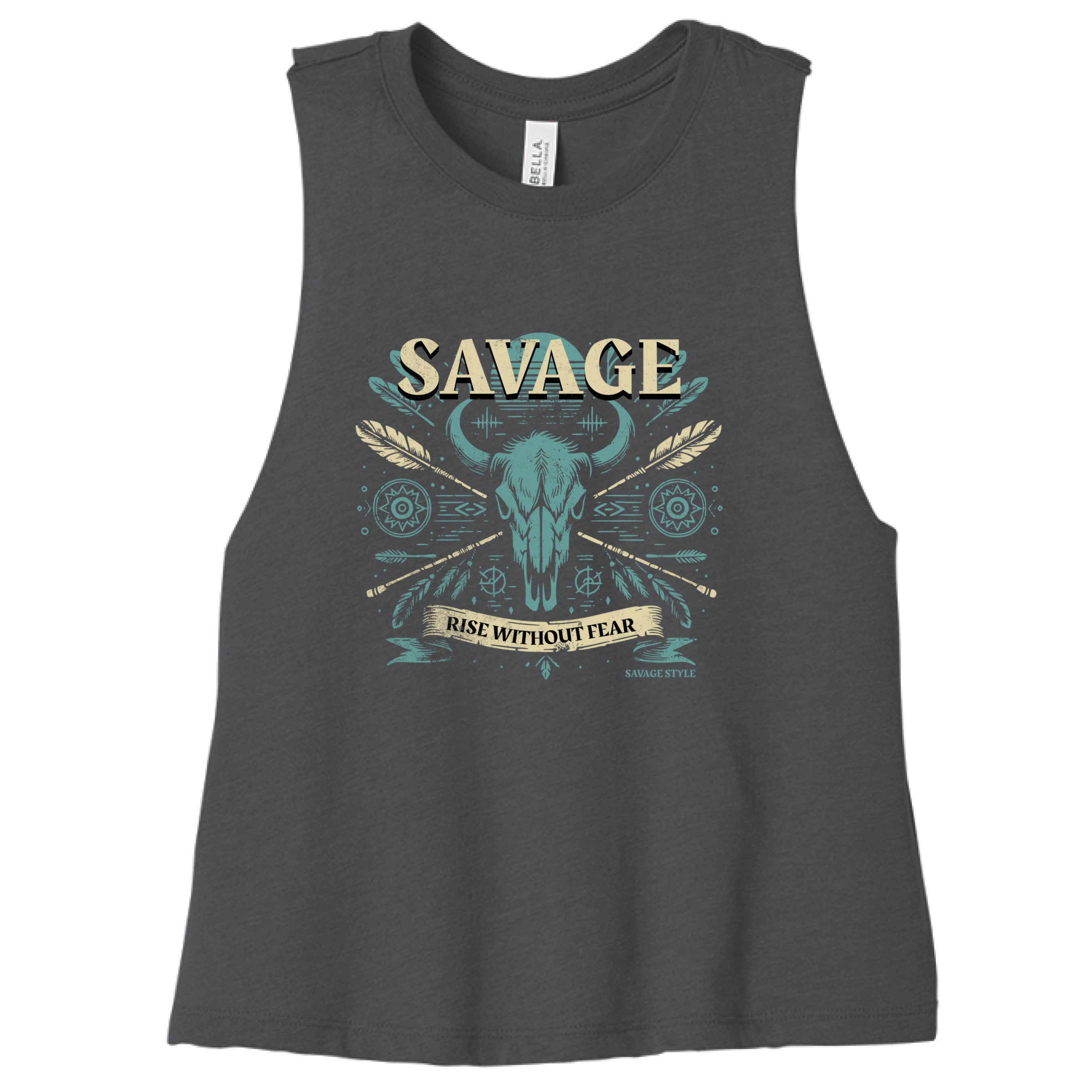 DARK GRY HEATHER - FRONT