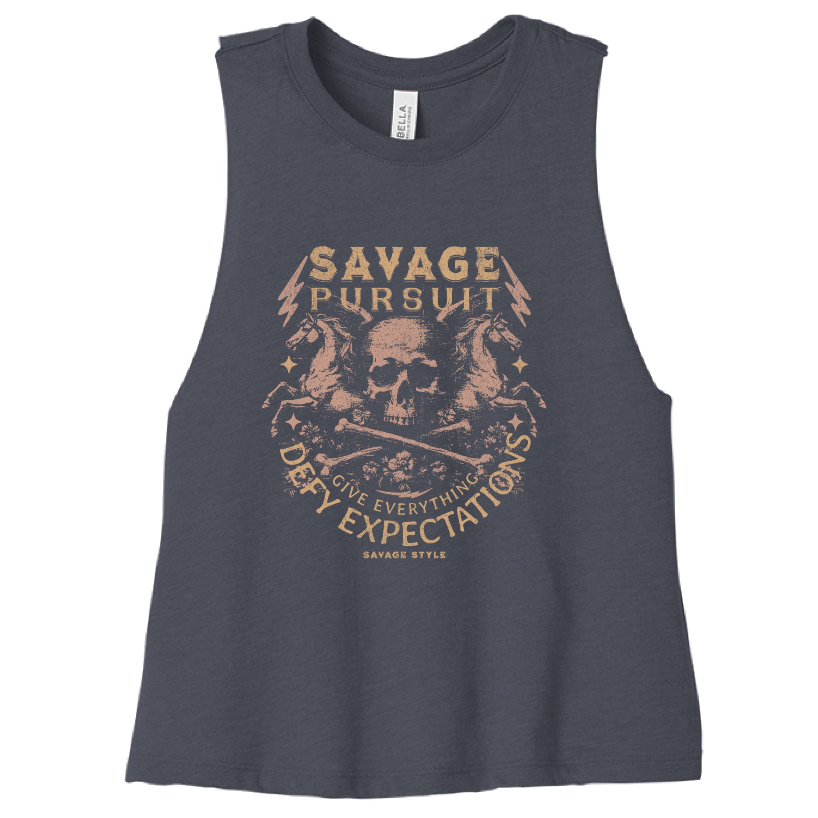 HEATHER NAVY - FRONT