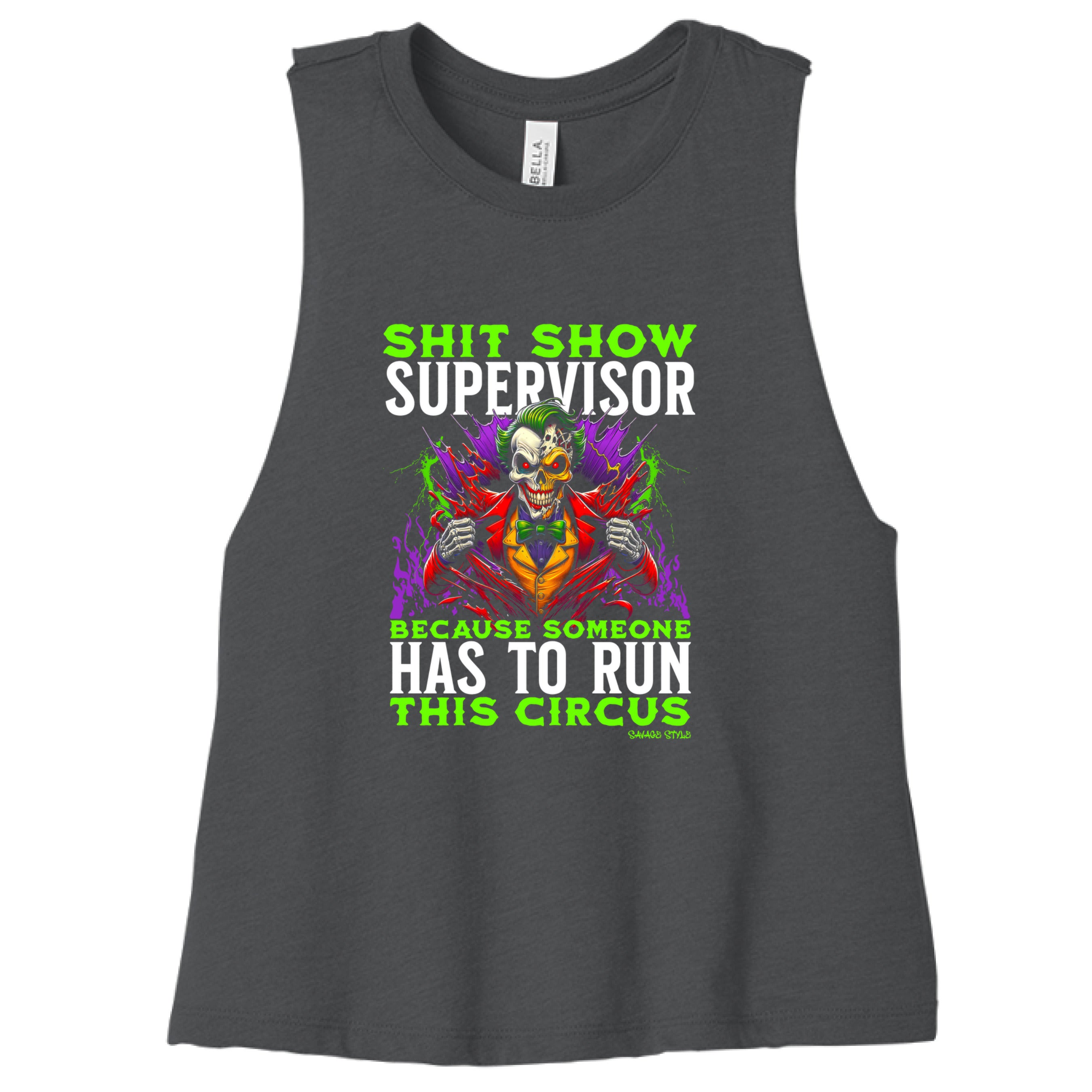 DARK GRY HEATHER - FRONT